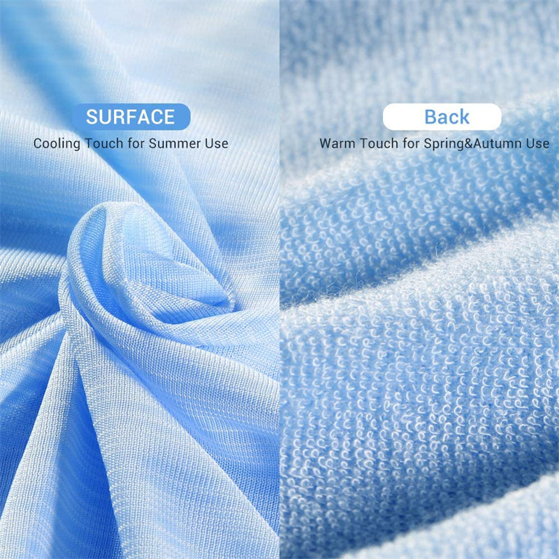 Cooling Blanket , Absorb Heat Washable Cover Over Blankets