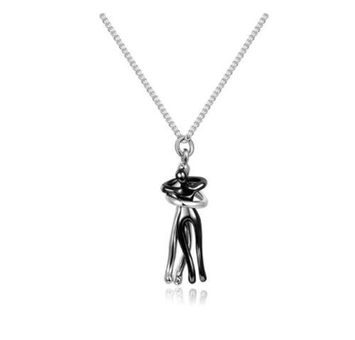 Love Hug Necklace, Unisex Men/Women Couple Jewellery