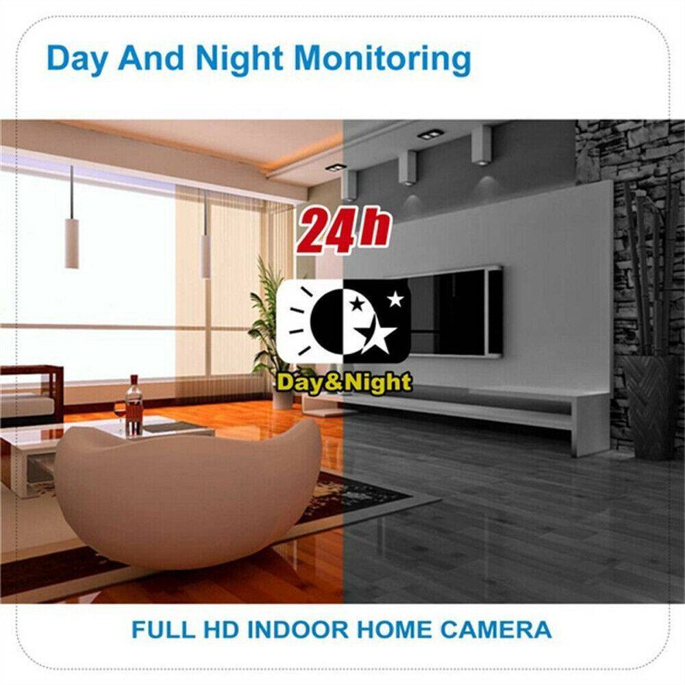 IR E27 Light Bulb Camera, 1080P HD Wireless WIFI Smart Home Security Camera