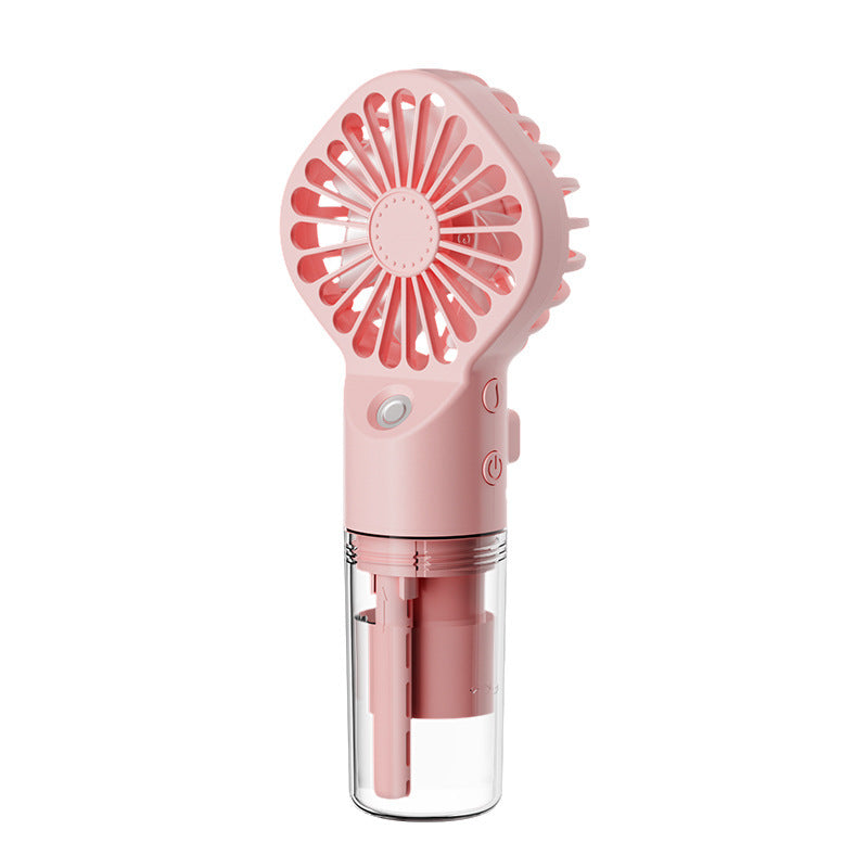 Portable Handheld Spray Fan, 4-Speed Water Spray