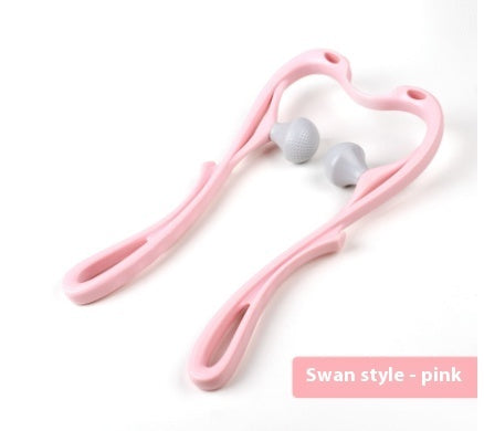 Multifunctional Massage Tool, Manual Six-wheel Neck Massager