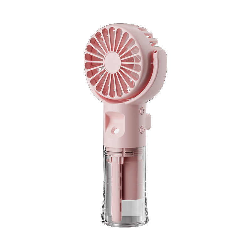 Portable Handheld Spray Fan, 4-Speed Water Spray
