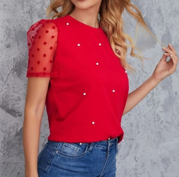 Women's Fashion Short Sleeveless Top
