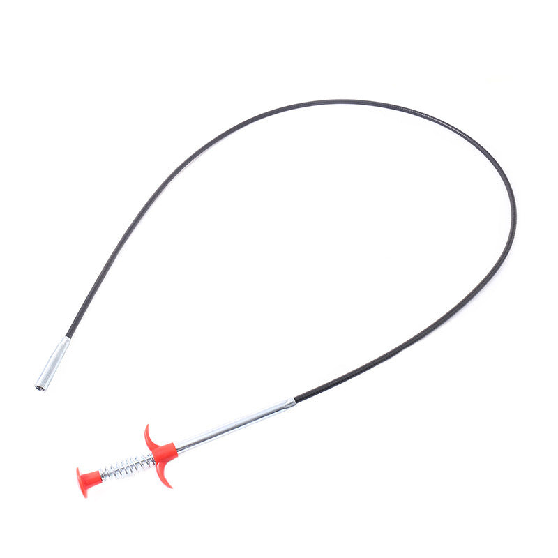 60CM Sewer Dredger Spring Pipe , Household Hair Cleaner
