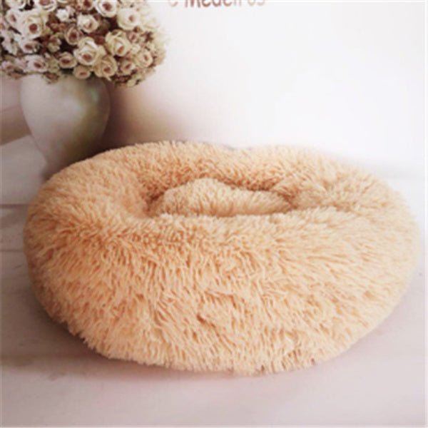 Dog/Cat Round Long Hairy Autumn And Winter Nest Pad Mattress