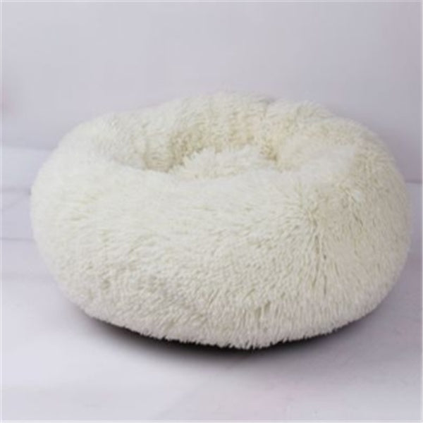 Dog/Cat Round Long Hairy Autumn And Winter Nest Pad Mattress