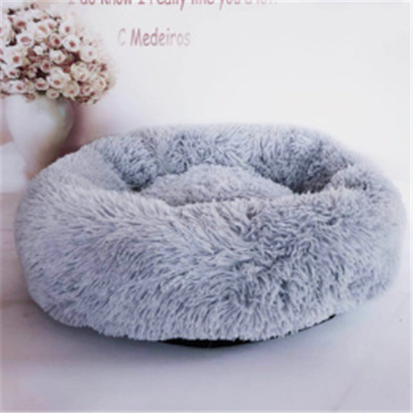 Dog/Cat Round Long Hairy Autumn And Winter Nest Pad Mattress