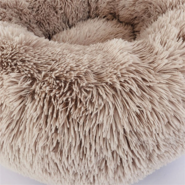 Dog/Cat Round Long Hairy Autumn And Winter Nest Pad Mattress