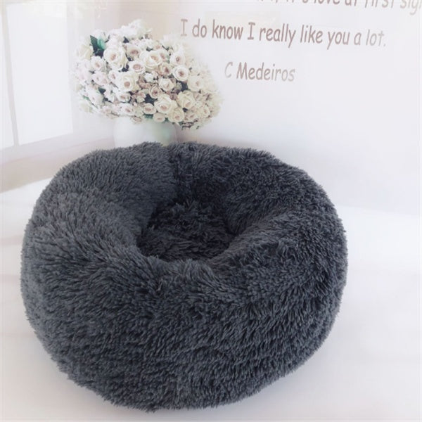 Dog/Cat Round Long Hairy Autumn And Winter Nest Pad Mattress