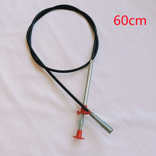60CM Sewer Dredger Spring Pipe , Household Hair Cleaner