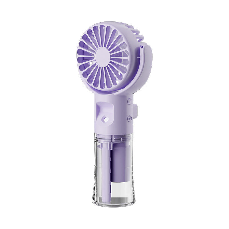 Portable Handheld Spray Fan, 4-Speed Water Spray