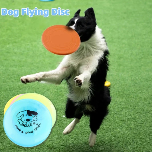 Silicone Flying Saucer Funny Pets Dog/Cat Toy